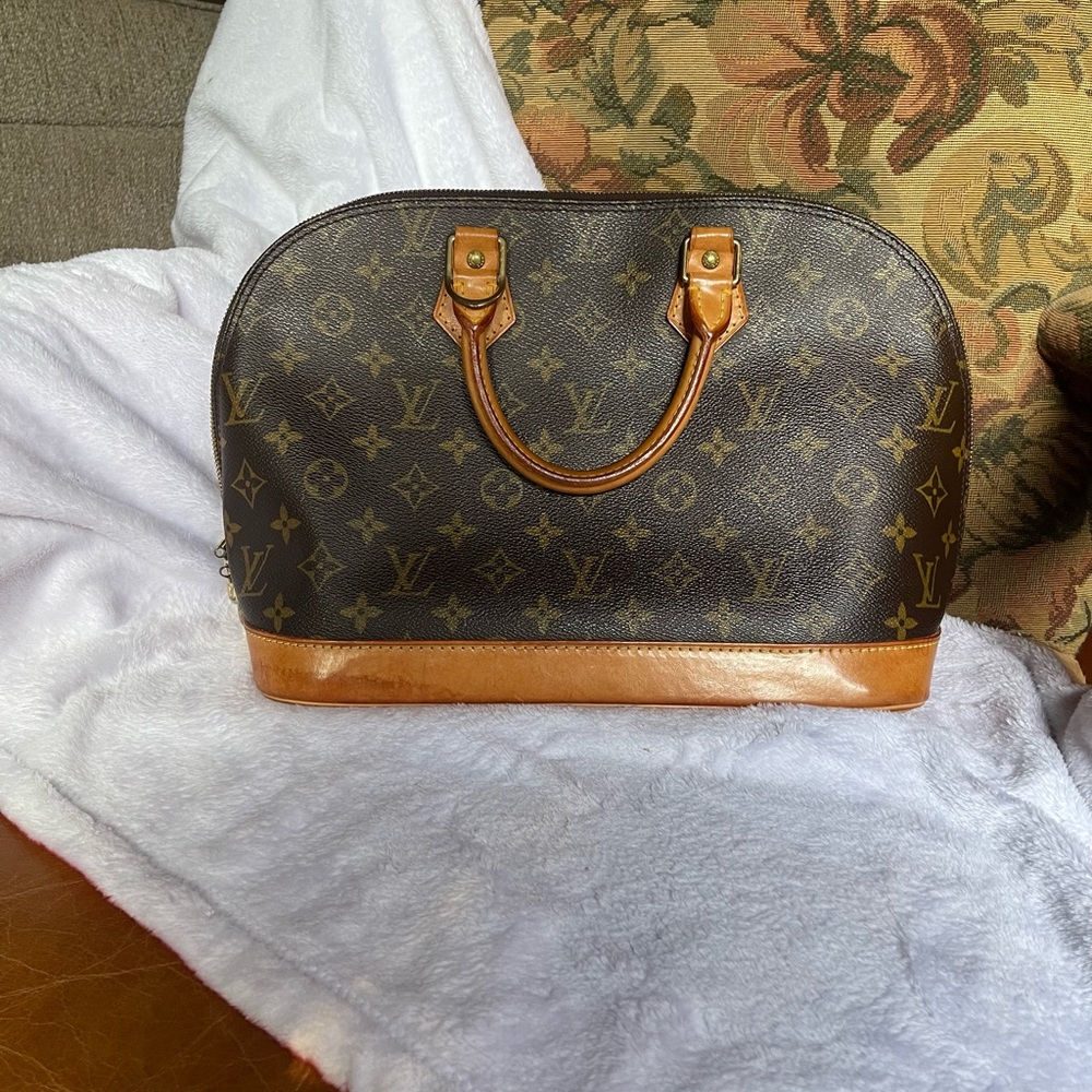 Louis Vuitton Alma pm brown monogram bag